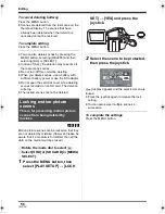 Предварительный просмотр 58 страницы Panasonic SDR-H280 Operating Instructions Manual