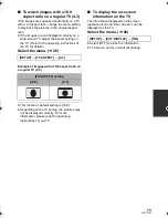 Предварительный просмотр 73 страницы Panasonic SDR-H79 Operating Instructions Manual