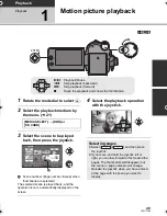 Предварительный просмотр 49 страницы Panasonic SDR-H80 Operating Instructions Manual