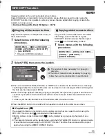 Предварительный просмотр 71 страницы Panasonic SDR-H80 Operating Instructions Manual