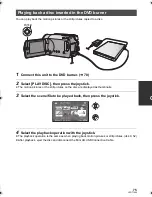 Предварительный просмотр 75 страницы Panasonic SDR-H80 Operating Instructions Manual