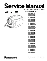 Panasonic SDR-H80EB Service Manual preview