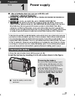 Предварительный просмотр 19 страницы Panasonic SDR-H85A Operating Instructions Manual