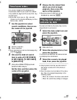 Предварительный просмотр 65 страницы Panasonic SDR-H85A Operating Instructions Manual