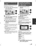 Предварительный просмотр 69 страницы Panasonic SDR-H85A Operating Instructions Manual