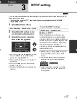 Предварительный просмотр 73 страницы Panasonic SDR-H85A Operating Instructions Manual