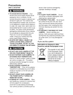 Preview for 6 page of Panasonic SDR-H85P Operating Instructions Manual