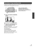 Preview for 41 page of Panasonic SDR-H85P Operating Instructions Manual