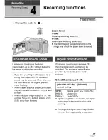 Preview for 47 page of Panasonic SDR-H85P Operating Instructions Manual