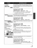 Preview for 55 page of Panasonic SDR-H85P Operating Instructions Manual