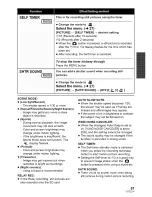 Preview for 57 page of Panasonic SDR-H85P Operating Instructions Manual