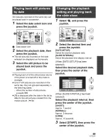 Preview for 69 page of Panasonic SDR-H85P Operating Instructions Manual