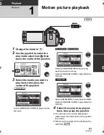 Preview for 61 page of Panasonic SDR-H86 Operating Instructions Manual