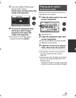 Preview for 65 page of Panasonic SDR-H86 Operating Instructions Manual