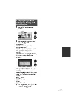 Предварительный просмотр 67 страницы Panasonic SDR-H95 Operating Instructions Manual