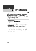 Предварительный просмотр 72 страницы Panasonic SDR-H95 Operating Instructions Manual