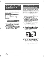 Preview for 88 page of Panasonic SDR S10 - Camcorder - 800 KP Operating Instructions Manual