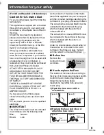 Предварительный просмотр 5 страницы Panasonic SDR-S100 Operating Instructions Manual