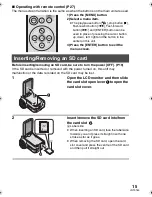 Предварительный просмотр 15 страницы Panasonic SDR-S100 Operating Instructions Manual