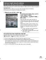 Предварительный просмотр 43 страницы Panasonic SDR-S100 Operating Instructions Manual