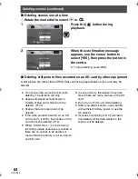 Предварительный просмотр 64 страницы Panasonic SDR-S100 Operating Instructions Manual