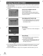 Предварительный просмотр 78 страницы Panasonic SDR-S100 Operating Instructions Manual