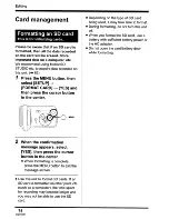 Предварительный просмотр 74 страницы Panasonic SDR-S10P Operating Instructions Manual