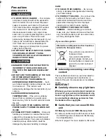 Предварительный просмотр 6 страницы Panasonic SDR-S25 Operating Instructions Manual