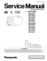 Panasonic SDR-S26EB Service Manual preview