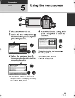 Preview for 25 page of Panasonic SDR-S50 Operating Instructions Manual