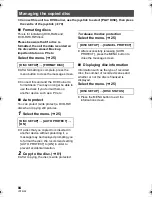 Preview for 84 page of Panasonic SDR-S50 Operating Instructions Manual