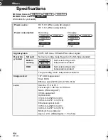 Preview for 114 page of Panasonic SDR-S50 Operating Instructions Manual