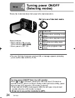 Предварительный просмотр 24 страницы Panasonic SDR-S7 Operating Instructions Manual