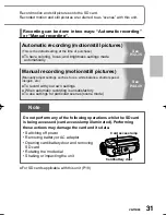 Предварительный просмотр 31 страницы Panasonic SDR-S7 Operating Instructions Manual