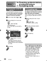 Предварительный просмотр 58 страницы Panasonic SDR-S7 Operating Instructions Manual