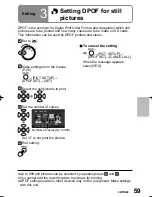 Предварительный просмотр 59 страницы Panasonic SDR-S7 Operating Instructions Manual