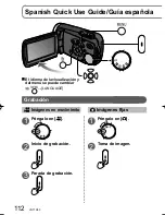 Предварительный просмотр 112 страницы Panasonic SDR-S7 Operating Instructions Manual