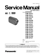 Panasonic SDR-S7E Service Manual preview