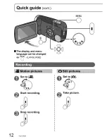 Предварительный просмотр 12 страницы Panasonic SDR-S7P Operating Instructions Manual