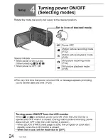 Предварительный просмотр 24 страницы Panasonic SDR-S7P Operating Instructions Manual