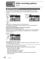 Предварительный просмотр 42 страницы Panasonic SDR-S7P Operating Instructions Manual