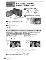 Предварительный просмотр 44 страницы Panasonic SDR-S7P Operating Instructions Manual