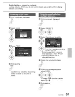 Предварительный просмотр 57 страницы Panasonic SDR-S7P Operating Instructions Manual