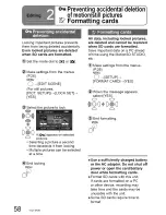 Предварительный просмотр 58 страницы Panasonic SDR-S7P Operating Instructions Manual