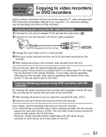 Предварительный просмотр 61 страницы Panasonic SDR-S7P Operating Instructions Manual