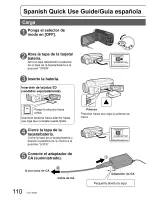 Предварительный просмотр 110 страницы Panasonic SDR-S7P Operating Instructions Manual