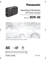 Panasonic SDR-S9 Operating Instructions Manual preview