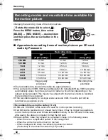 Preview for 42 page of Panasonic SDR-S9 Operating Instructions Manual