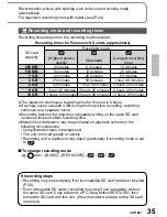 Предварительный просмотр 35 страницы Panasonic SDR-SW20P Operating Instructions Manual