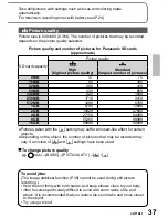 Предварительный просмотр 37 страницы Panasonic SDR-SW20P Operating Instructions Manual